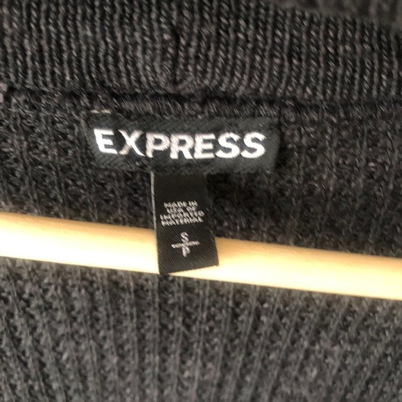 Express choker style wrap sweater - Picture 2 of 4